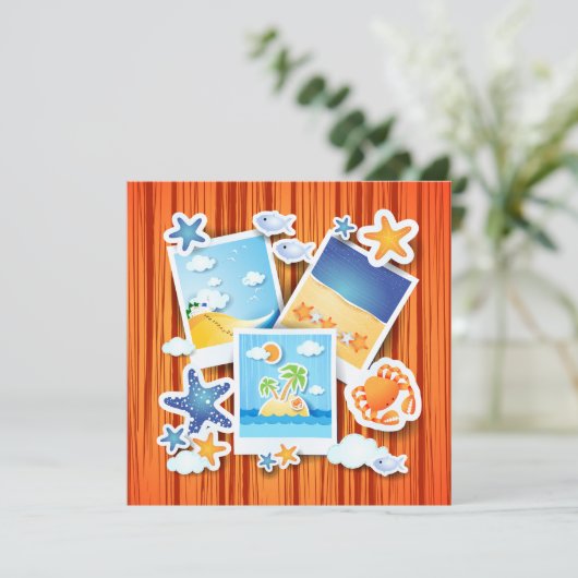 Erinnerungen, Einladung (Stehend Vorderseite)