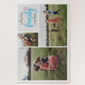 Erinnerungen FotoCollage Custom Keepake Puzzle (Vertikal)