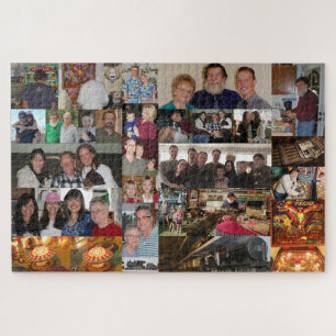 Erinnerungen für benutzerdefinierte Familien Puzzle