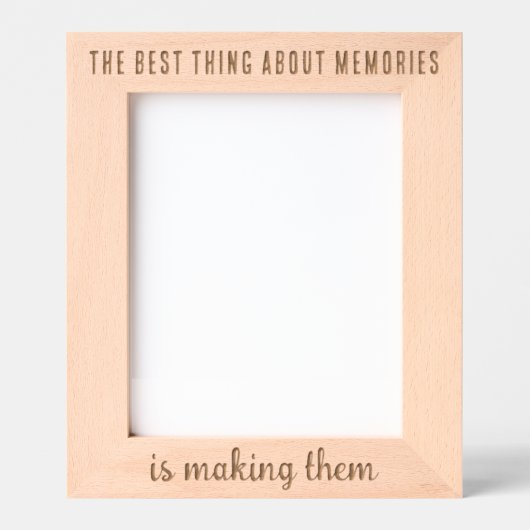 Erinnerungen für die Familie: Benutzerdefinierter Geätzte Rahmen (Vorderseite)