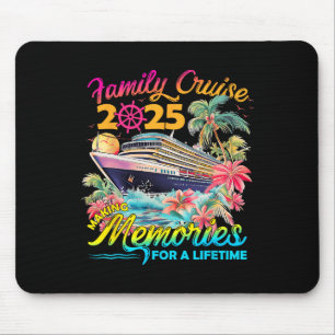 Erinnerungen für ein Leben lang Familienkreuzfahrt Mousepad