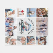 Erinnerungen für Familienfahrten Fotomaterial aufb Fleecedecke (Vorderseite (Horizontal))