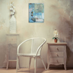 Erinnerungen für gemischte Medien Art Print Poster