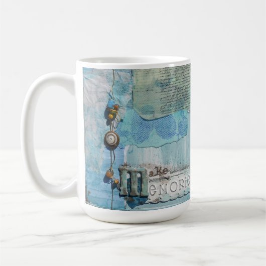 Erinnerungen für gemischte Medien Kaffeetasse (Links)