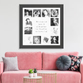 Erinnerungen für Ihre Familie - individuelle FotoC Leinwanddruck (Insitu (Wohnzimmer))