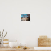 Erinnerungen für Reisen auf der Reise Poster (Küche)