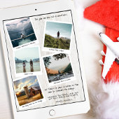Erinnerungen für Reisen FotoCollage Weihnachten
