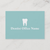 Erinnerungen für Zahnärzte | Zahnbüro Terminkarte (Rückseite)