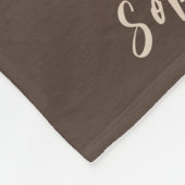 Erinnerungen, gewebt in einer warmen Fleece-Decke Fleecedecke (Ecke)