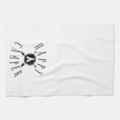 Erinnerungen glücklichen Camper Spaß Sommerküche z Geschirrtuch (Horizontal)