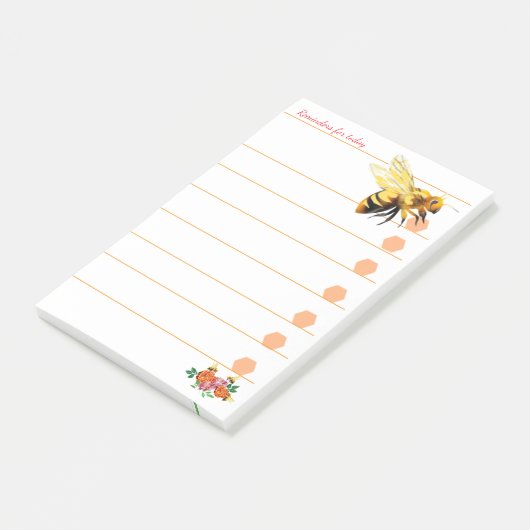 Erinnerungen heute post-it klebezettel (angewinkelt)