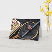 Erinnerungen Ihr eigenes Foto für das Fischabenteu Karte (Gelbe Blume)