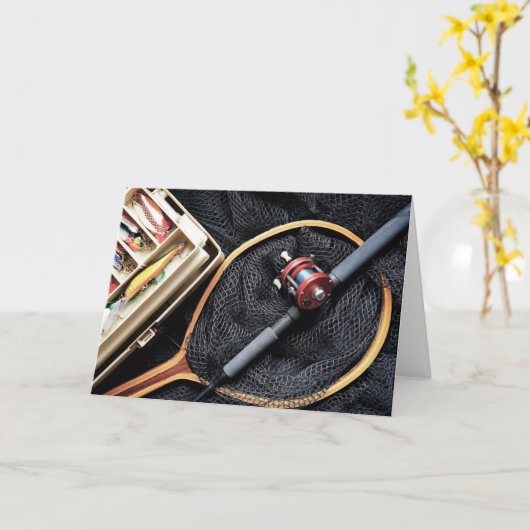 Erinnerungen Ihr eigenes Foto für das Fischabenteu Karte (Gelbe Blume)