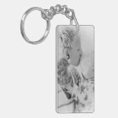 Erinnerungen: Ihr eigenes Foto Schlüsselanhänger (Vorderseite links)