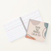 Erinnerungen im höheren Jahr 2024 Notizblock (Innenseite)