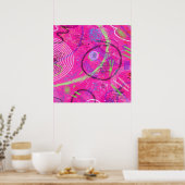 Erinnerungen im Kindesalter Abstrakt Art Poster (Küche)