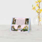 Erinnerungen im Kindesalter Karte (Gelbe Blume)