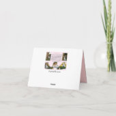 Erinnerungen im Kindesalter Karte (Rückseite)