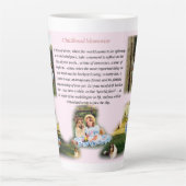 Erinnerungen im Kindesalter Milchtasse (Vorderseite)