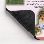 Erinnerungen im Kindesalter Mousepad (Ecke)