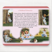 Erinnerungen im Kindesalter Mousepad (Vorne)