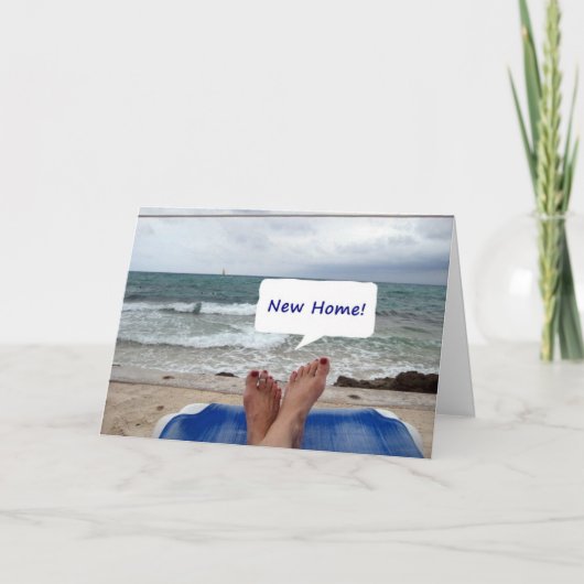 ERINNERUNGEN IN IHRER "NEUEN ZUHAUSE" ANKÜNDIGUNG (Vorderseite)