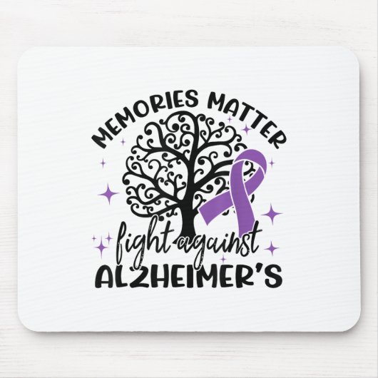 Erinnerungen kämpfen gegen Heimerbewusstsein Demen Mousepad (Vorne)