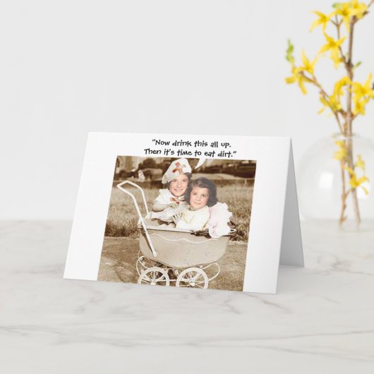 Erinnerungen Karte (Gelbe Blume)