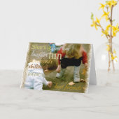 Erinnerungen Karte (Gelbe Blume)