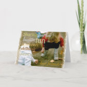 Erinnerungen Karte (Vorderseite)