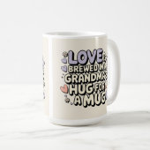 Erinnerungen Komfort Großmutter Kaffeetasse (VorderseiteRechts)