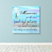 Erinnerungen Leinwanddruck (Insitu (Holzboden))