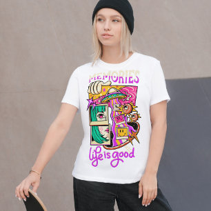 Erinnerungen Life is Good Streetwear T-Shirt