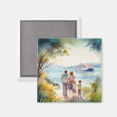 Erinnerungen Magnet (Vorderseite/Rückseite)