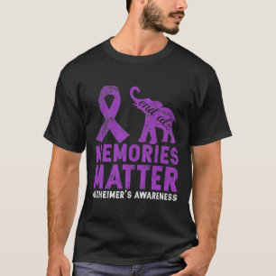 Erinnerungen Matter Alzheimer - Lila Elefant T-Shirt