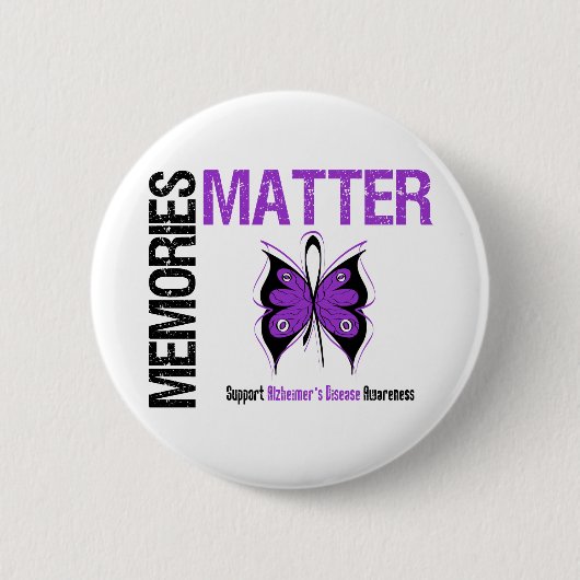 Erinnerungen Matters v2 Alzheimer-Krankheit Button (Vorderseite)