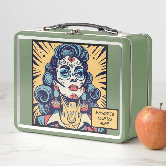 Erinnerungen Metall Brotdose (Beispiel)