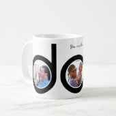 Erinnerungen mit Vater | Vatertag Kaffeetasse (Vorderseite Links)