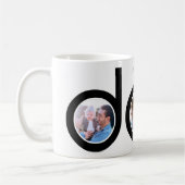 Erinnerungen mit Vater | Vatertag Kaffeetasse (Links)