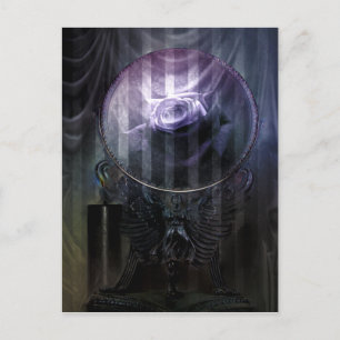 Erinnerungen nie Faden Goth Fantasy signiert Mini Postkarte