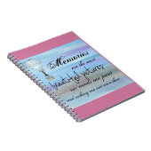 Erinnerungen Notebook Hot Air Ballon Sky Notizblock (Rechte Seite)