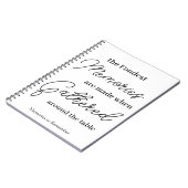 Erinnerungen Notizblock (Linke Seite)