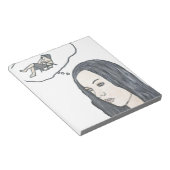 Erinnerungen Notizblock (angewinkelt)