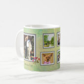 Erinnerungen PERSON PET REISE EASY 6 FOTO COLLAGE  Kaffeetasse (Vorderseite Links)