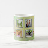 Erinnerungen PERSON PET REISE EASY 6 FOTO COLLAGE  Kaffeetasse (Mittel)
