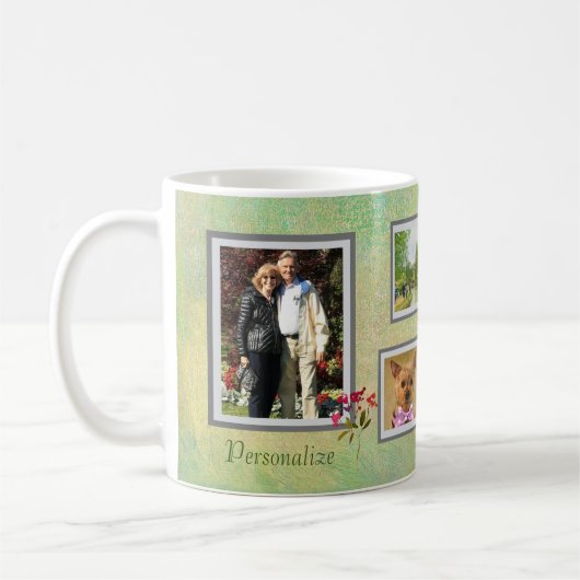 Erinnerungen PERSON PET REISE EASY 6 FOTO COLLAGE  Kaffeetasse (Links)