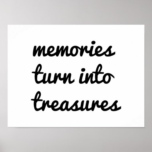 Erinnerungen Poster (Vorne)