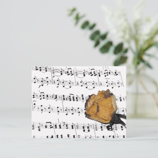 Erinnerungen Postkarte (Stehend Vorderseite)