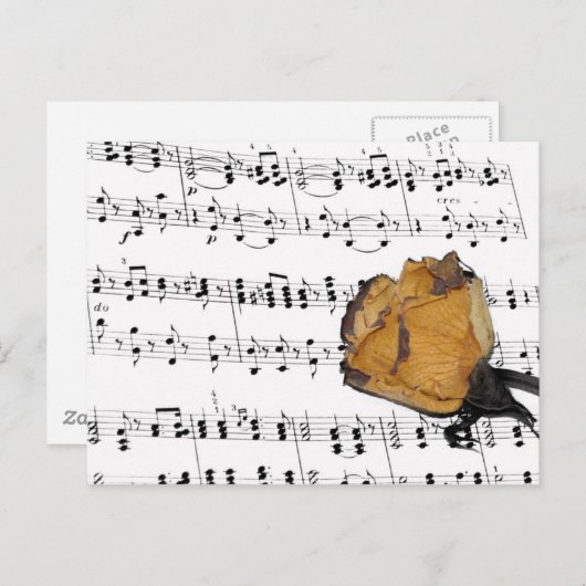 Erinnerungen Postkarte (Vorne/Hinten)