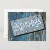 Erinnerungen Postkarte (Vorne/Hinten)